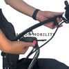 Ultra-Lite Carbon Motorised Wheelchair (11.7 kg) Flip up armrest