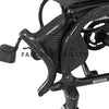 Ultra-Lite Carbon Motorised Wheelchair (11.7 kg) Flip up fold up footrest