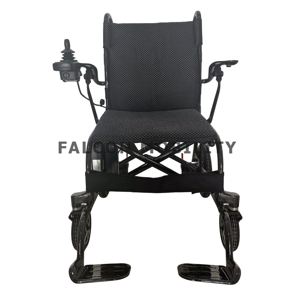 Ultra-Lite Carbon Motorised Wheelchair (11.7 kg) Front facing