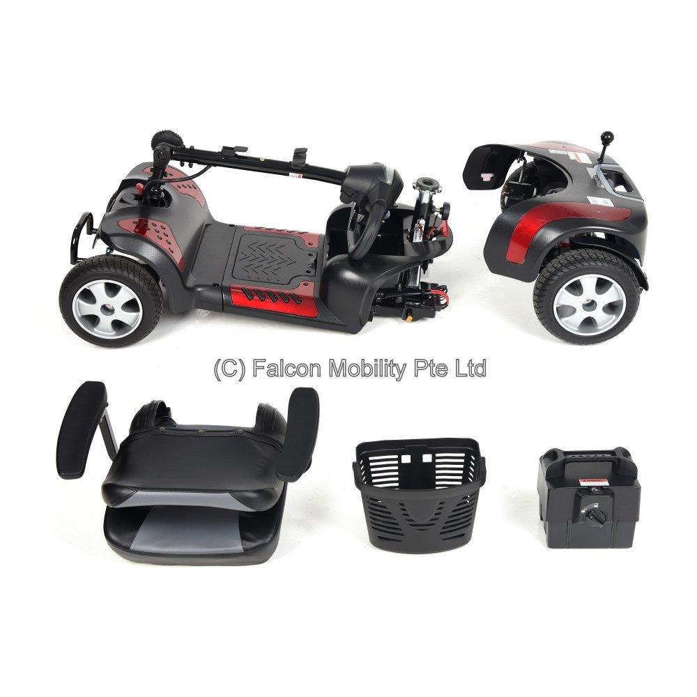 Phoenix HD 3-Wheeled Portable Mobility Scooter